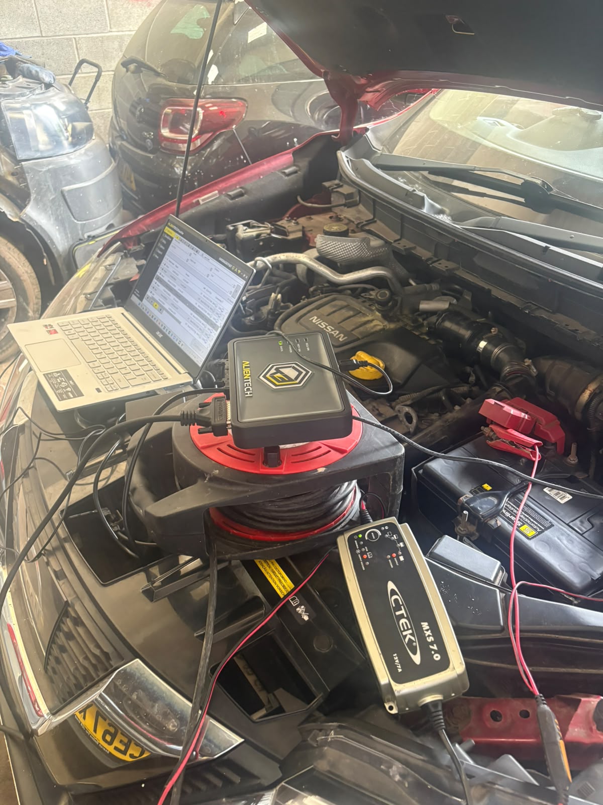 Nissan ECU diagnostics in South Wales